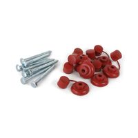 Kit Tirafón 1/4"" x 2.5"" + Capuchón teja 8 unidades
