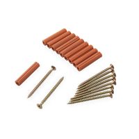Kit Tornillo SHIPB 5x70 + Tarugo naranja x10 unids.