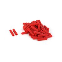 Tarugo PVC Rojo 3/16"" x 50 unidades