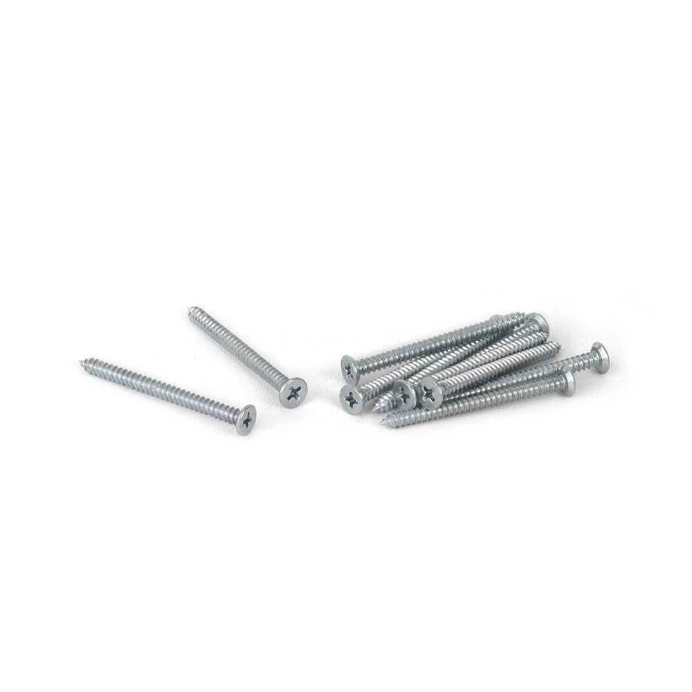 Tornillo Cabeza Plana 8x2"" x 10 unidades