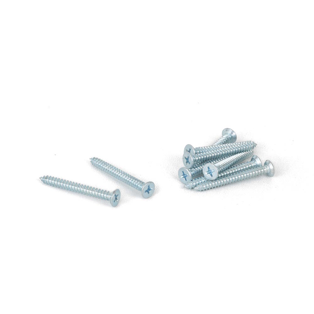 Tornillo Cabeza Plana 8x1 1/2"" x 10 unidades