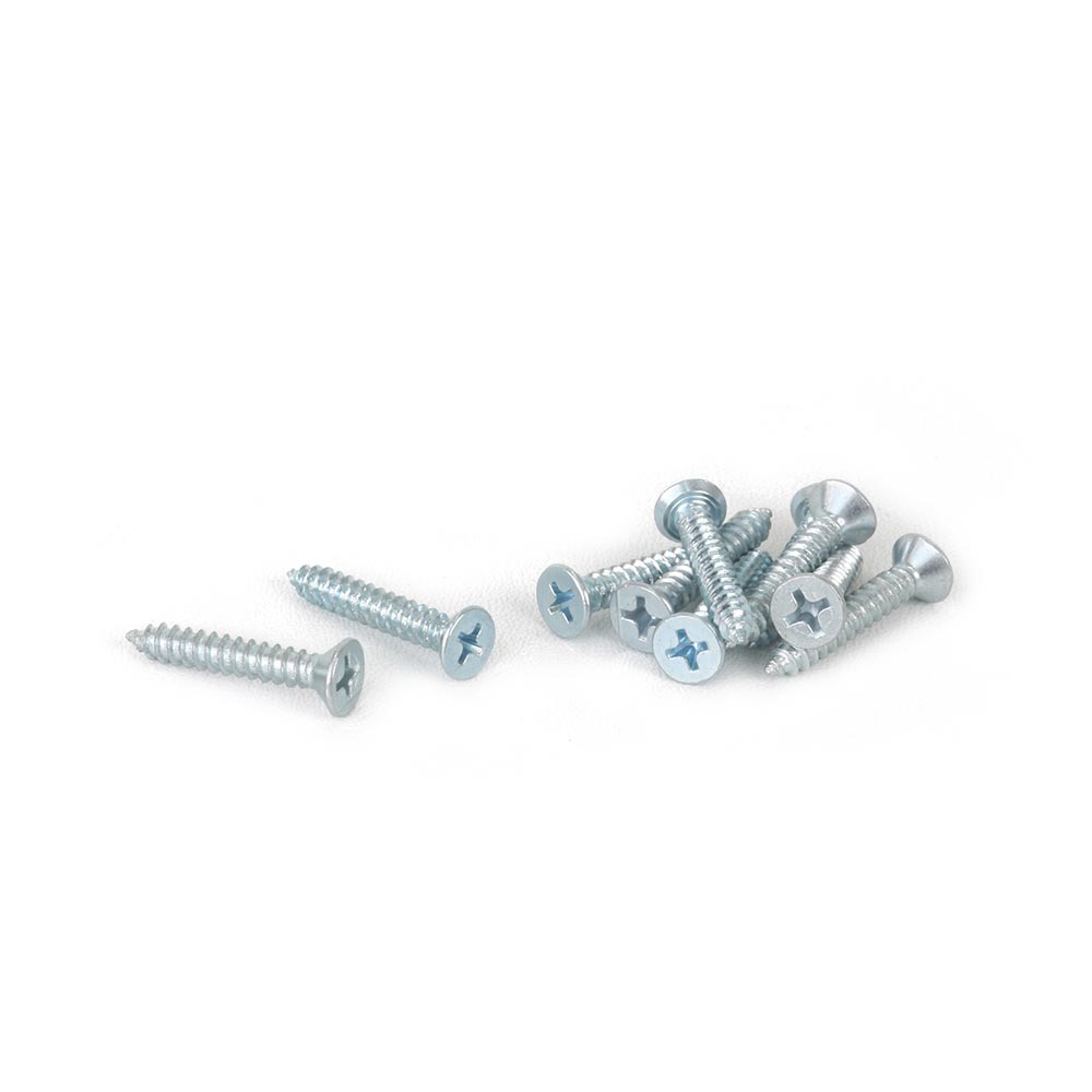 Tornillo Cabeza Plana 8x1"" x 10 unidades