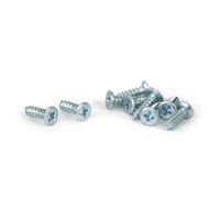Tornillo Cabeza Plana 6x1/2"" x 10 unidades