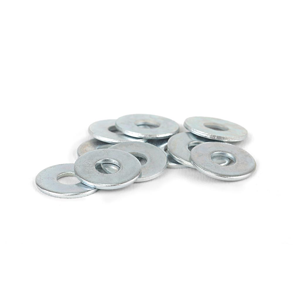 Arandela plana 3/16"" x 10 unidades
