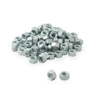 Tuerca hexagonal C 3/8"" x100 unidades.