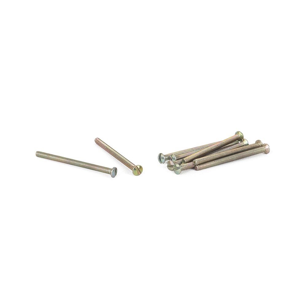 Tornillo Stovebolt 6/32x2"" x 10 unidades
