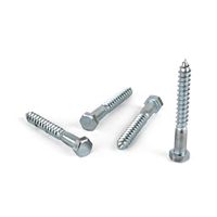 Perno tirafondo CG2 3/8x3"" x 4 unidades