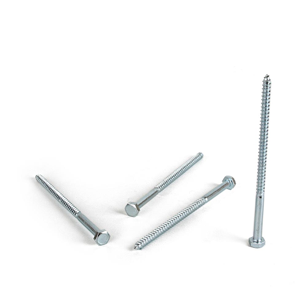 Perno tirafondo CG2 1/4x5"" x 4 unidades