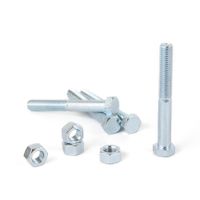 Perno hexagonal + Tuerca CG2 1/2"" x 4"" x 4 unidades