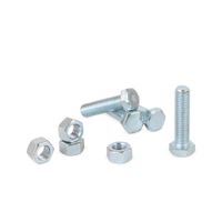 Perno hexagonal + Tuerca CG2 1/2"" x 2"" x 4 unidades