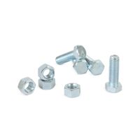 Perno hexagonal + Tuerca CG2 1/2"" x 1 1/2"" x 4 unidades