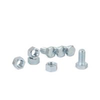 Perno hexagonal + Tuerca CG2 1/2"" x 1"" x 4 unidades