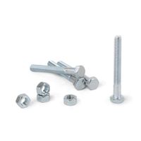 Perno hexagonal + Tuerca CG2 5/16x3 1/2"" x 4 unidades
