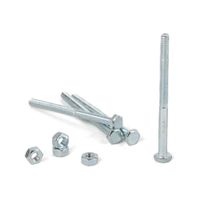 Perno hexagonal + Tuerca CG2 1/4x3 1/2"" x 4 unidades