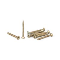 Tornillo Bicromatado 4x40 mm x 10 unidades