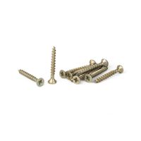 Tornillo Bicromatado 3.5x30 mm x 10 unidades