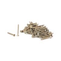 Tornillo Bicromatado 4x40 mm x 100 unidades