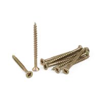 Tornillo Bicromatado 6x80 mm x 10 unidades