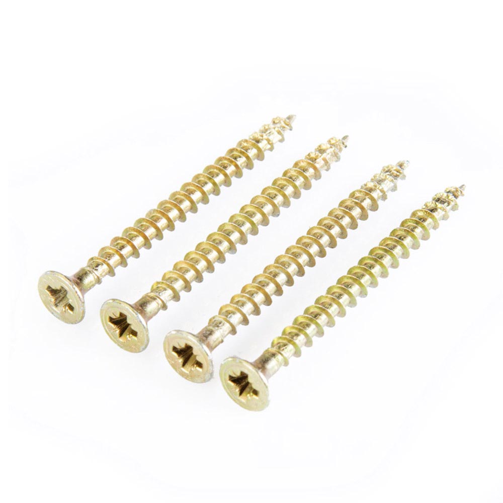 Tornillo Bicromatado 4x50 mm x 100 unidades