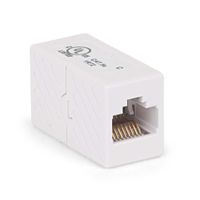 Acoplador RJ45/RJ45 Blanco