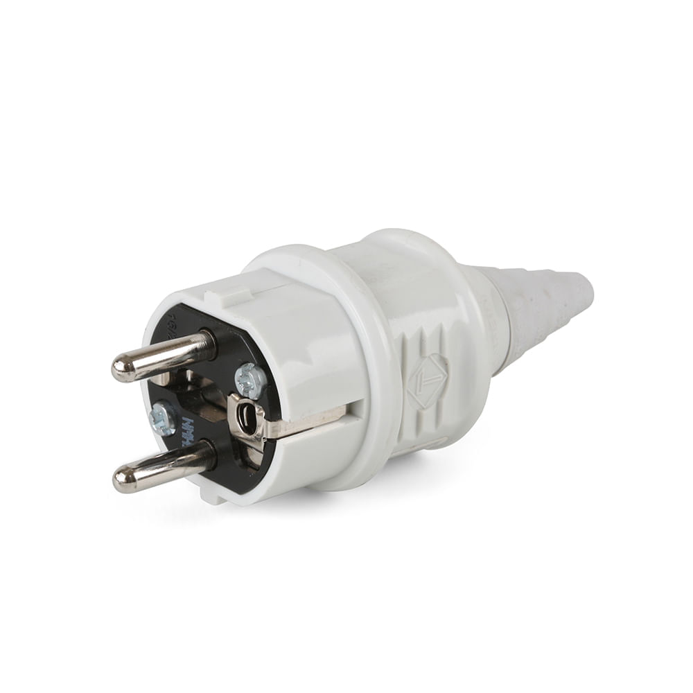 Enchufe Schuko 16AMP 2P+T 250V
