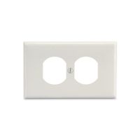 Placa Doble Nylon Blanco