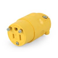 Conector aéreo PVC L/T 15A 125V