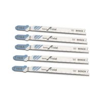 Hoja de sierra caladora para metal delgado T118A x5 unidades