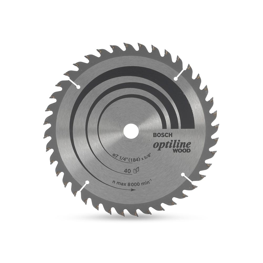 Disco de Sierra Circular Bosch Ecoline 184x20mm 40 dientes