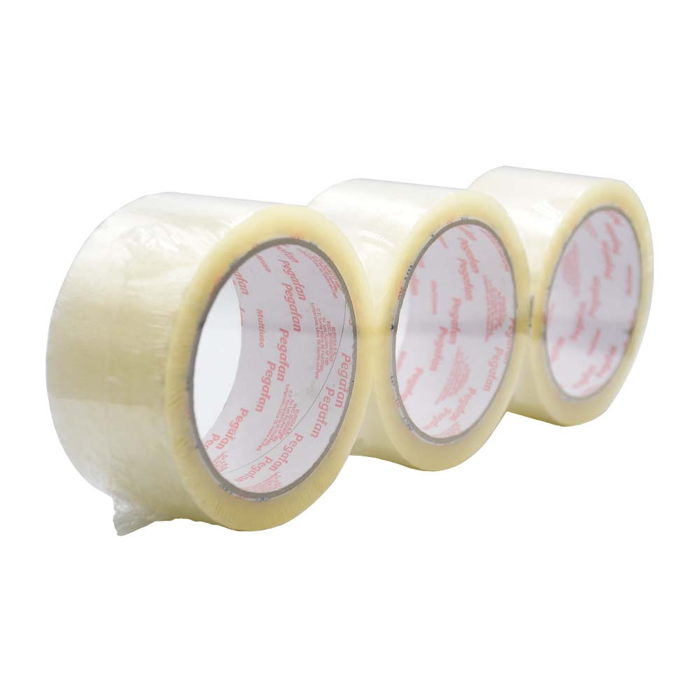 Cinta de Embalaje Transparente x 3 unids
