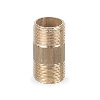 Niple bronce  1/2"" x 1 1/2""