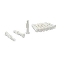 Tarugo Trika Blanco 1/4"" x 10 unidades