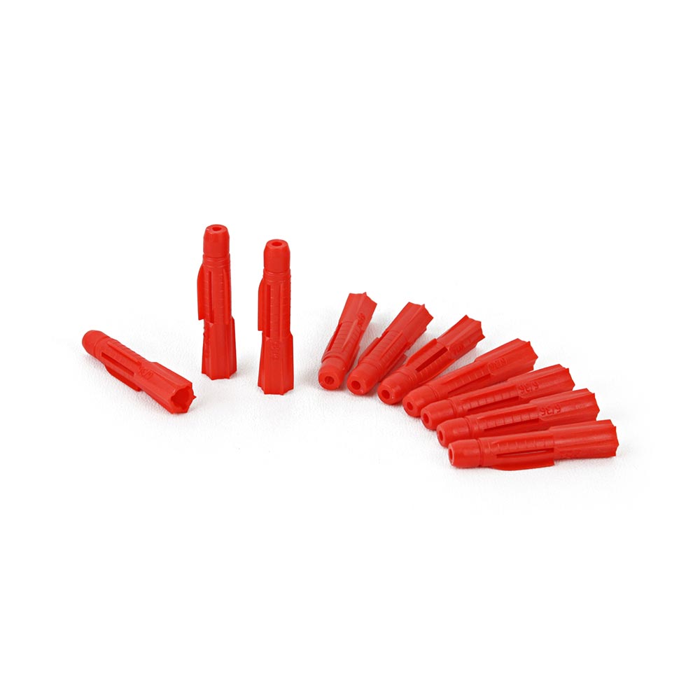 Tarugo Tri Rojo 1/4"" x 10 unidades