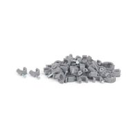 Grapa para cable Gris 8mm x50 unidades