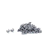 Grapa para cable Gris 6mm x50 unidades