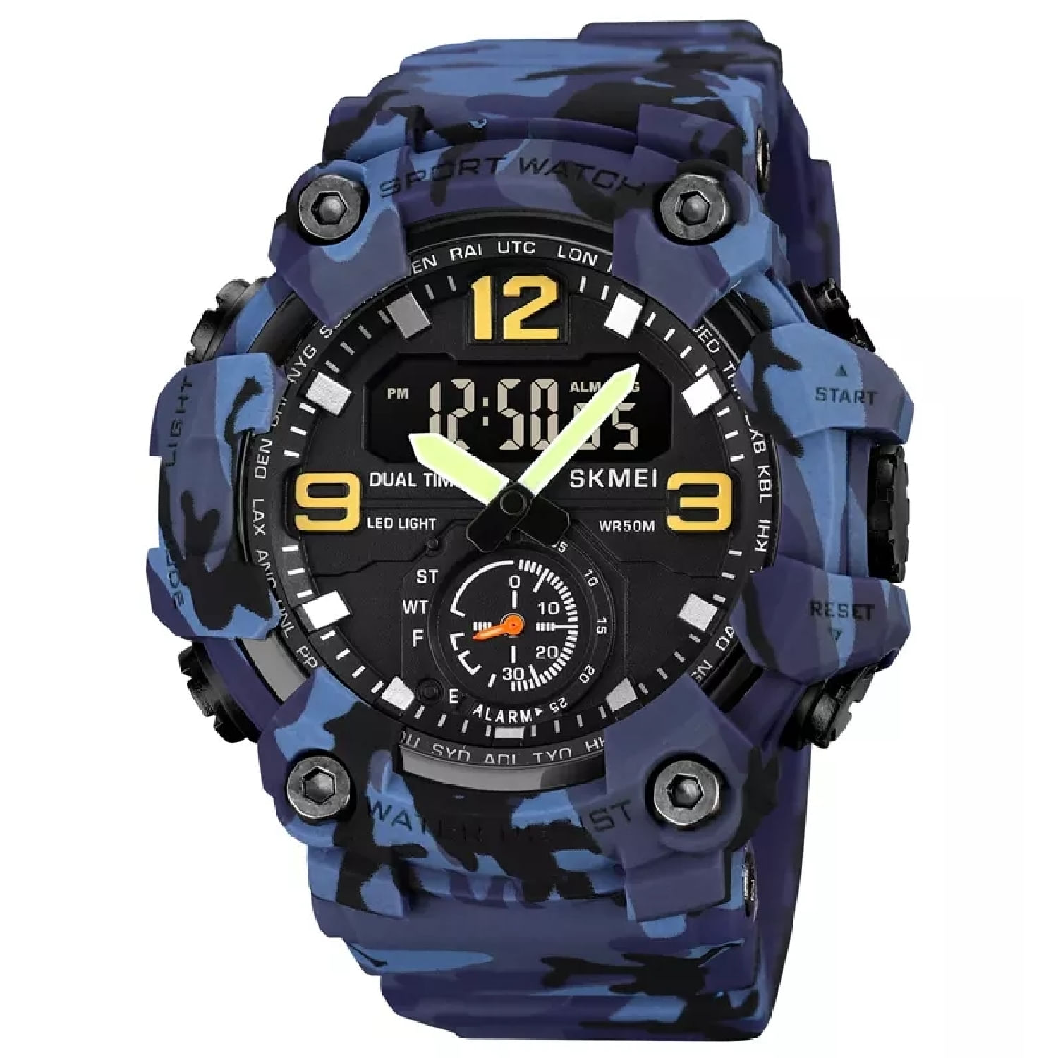 Skmei - Reloj Análogo-Digital 1965CMBU para Hombre