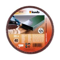 Disco Lija 125mm Grano 40 Mad/Met x20u