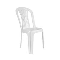 Silla de Plástico Top Modelo Victoria - Color Aleatorio