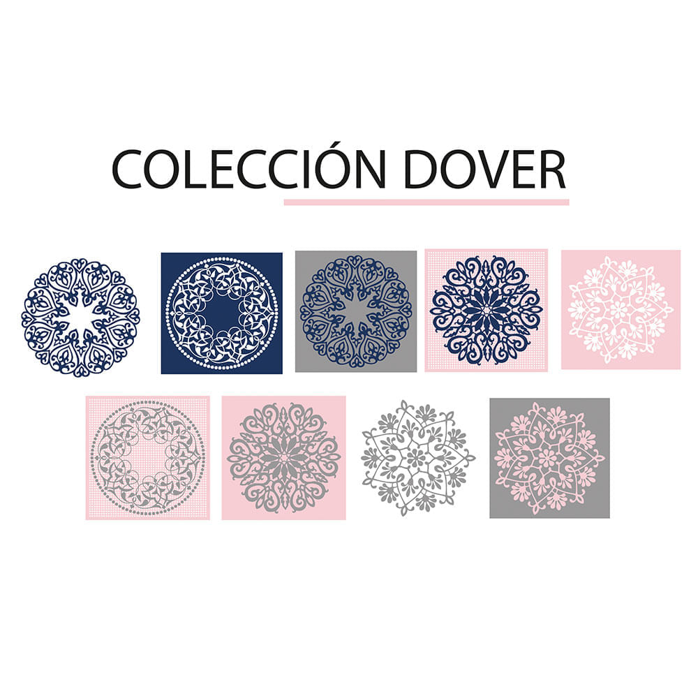 Vinil Dover 9 piezas