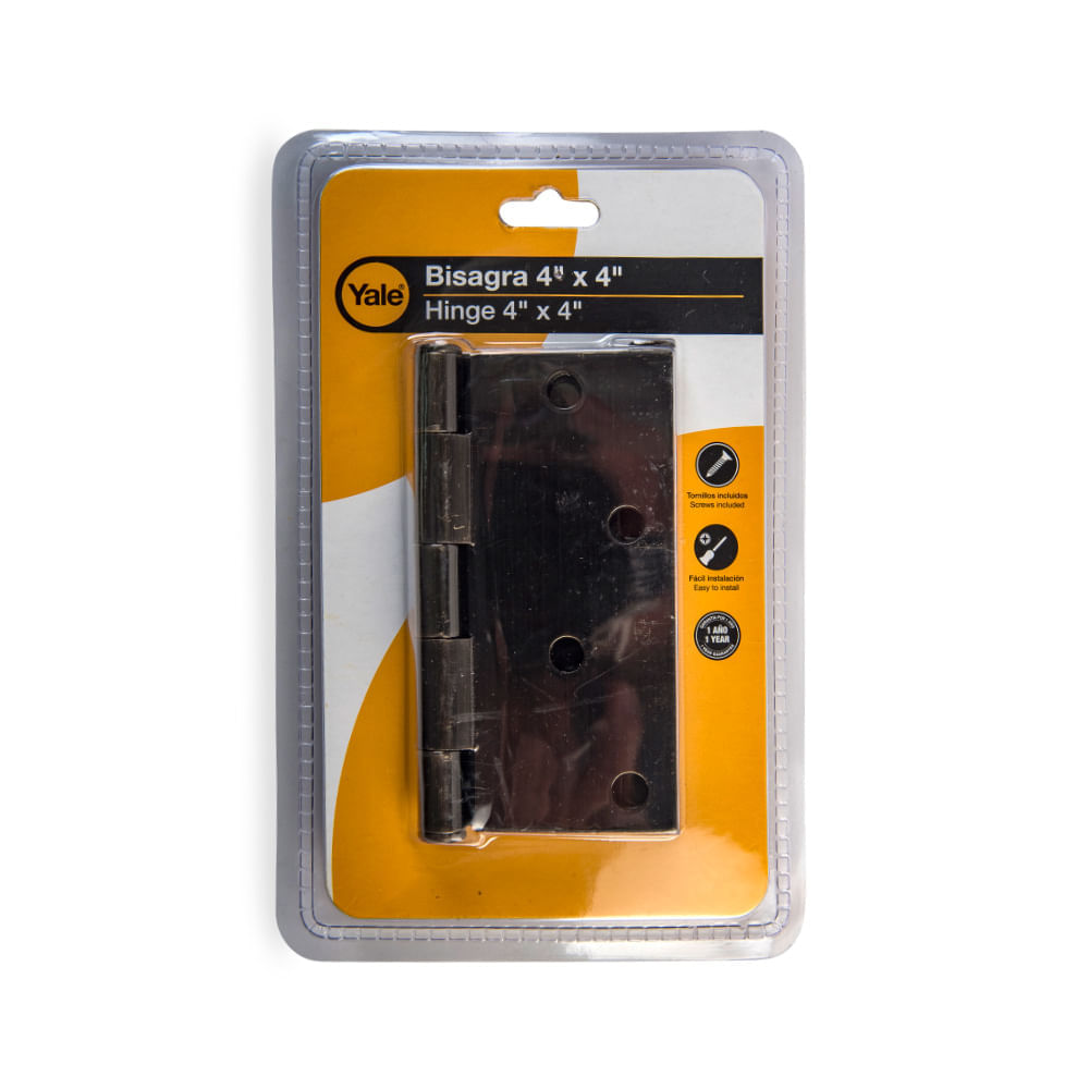 Bisagra Bronce Antiguo 4""x4"" x2.2mm x 2u