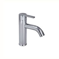 Llave de Lavatorio Italgrif Minimalista Buzios lever Baja Plata Cromada