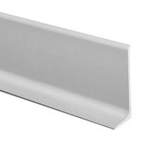 Zócalo simple Aluminio Mate 240x7cm