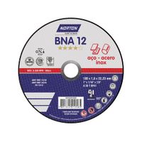 Disco de corte Inox. BNA12 7""-180x1.6mm Norton