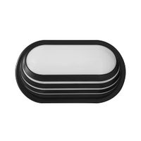 Aplique LED Tortuga Negro 20W Luz Fría