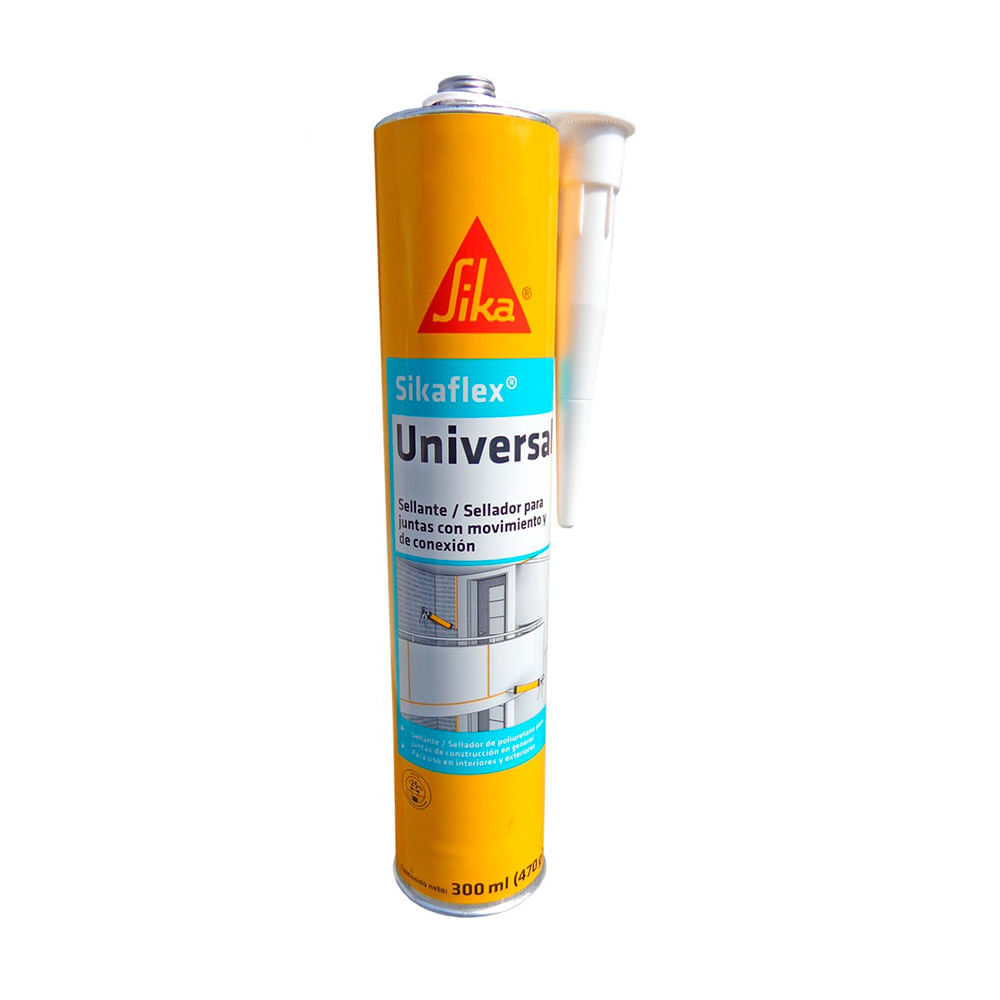Sellante Sikaflex Universal Gris 300ml