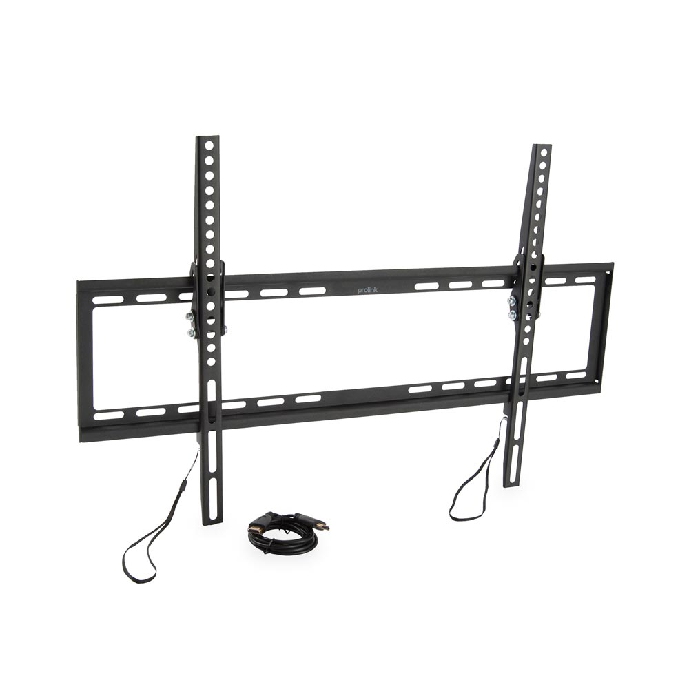 Rack fijo con inclinación TV 32-70"" + Cable HDMI
