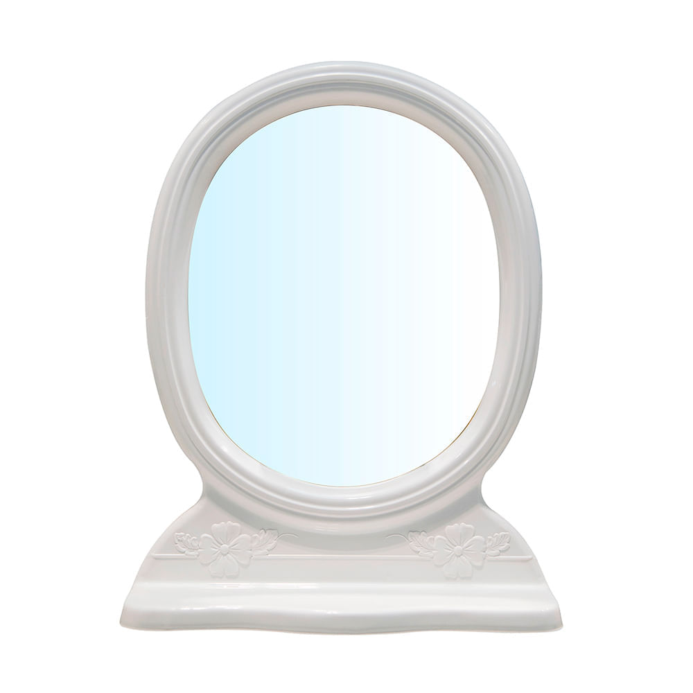 Espejo de Baño Dynesa con Repisa Fibra 42x54cm Blanco