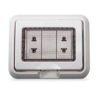 Toma Doble Universal Light Idrobox