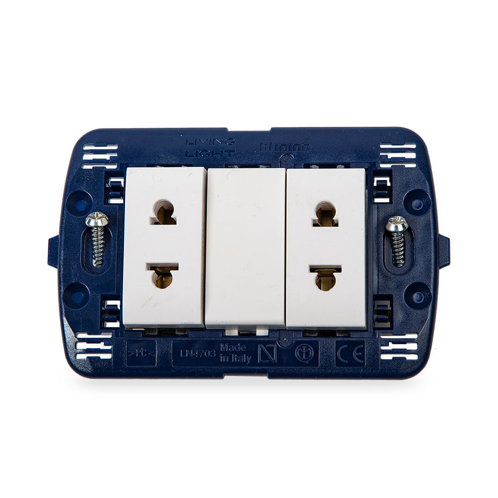 Toma universal Doble Light