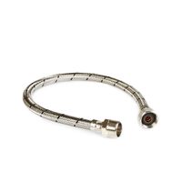 Tubo de abasto Acero Inoxidable 1/2"" x 1/2"" x 50 cm